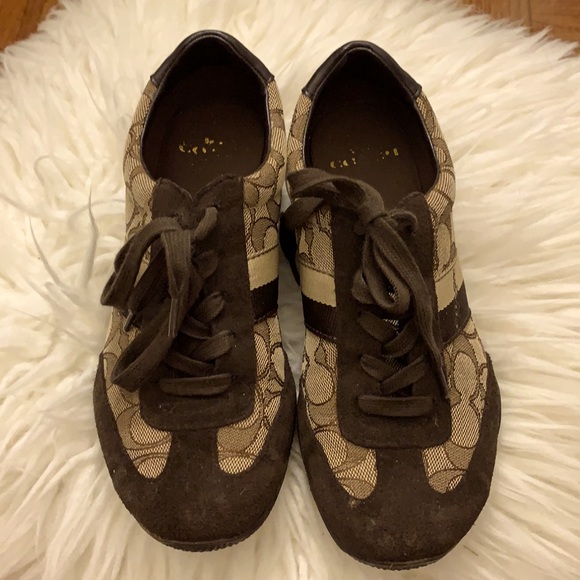 Authentic coach sneakers size 6.5 - Picture 5 of 6